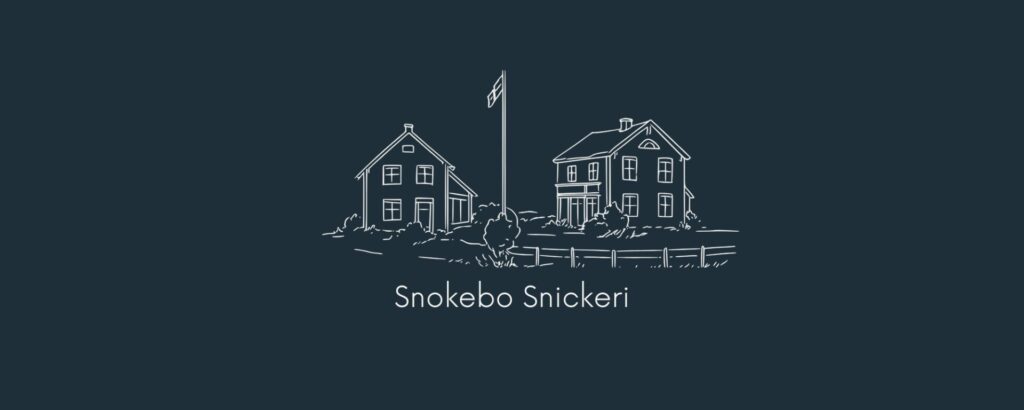 Skizze des Snokebo Hofs in Småland